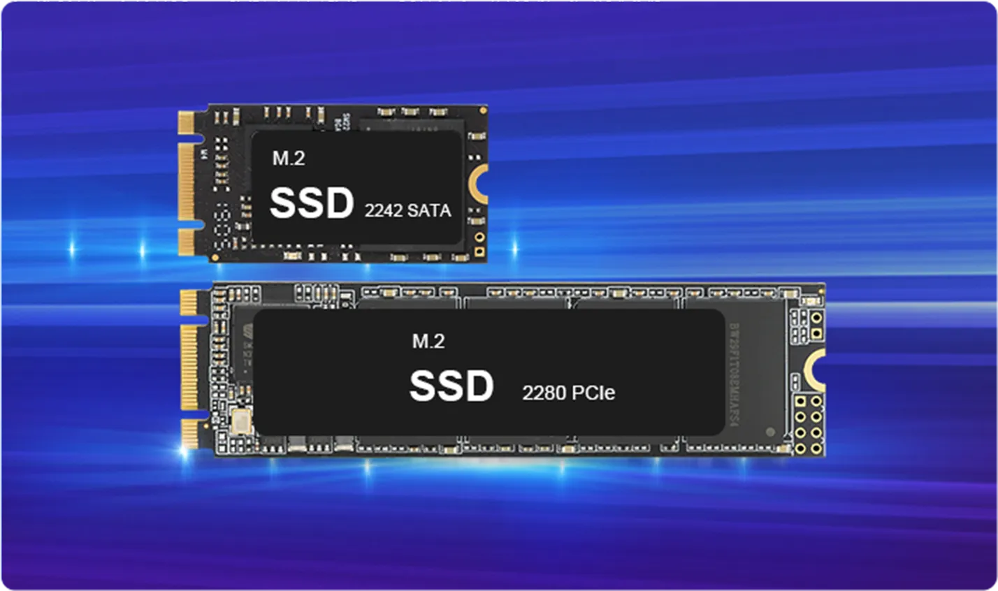 GEEKOM MINI PC MINI IT12 SSD 2242 SATA et SSD 2280 PCle